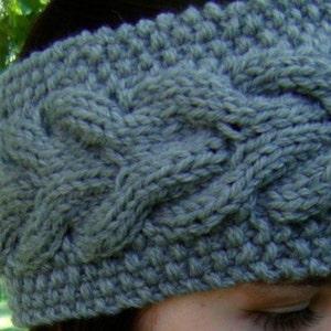 Knit Horseshoe Cabled Headband Pattern INSTANT DOWNLOAD - Etsy