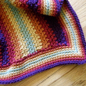 Fall Back Blanket PATTERN Crochet Your Own Blanket image 2