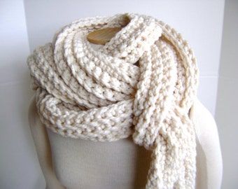 Crochet Scarf PATTERN for Mile Long Scarf Cowl - High End Look - Hand Made Goodness Instant Download