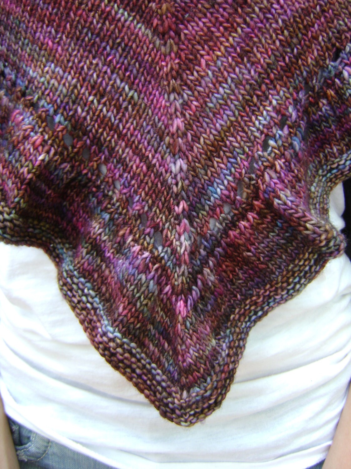 Knitting Pattern for Cathedral Shawl - Instant Download - Etsy