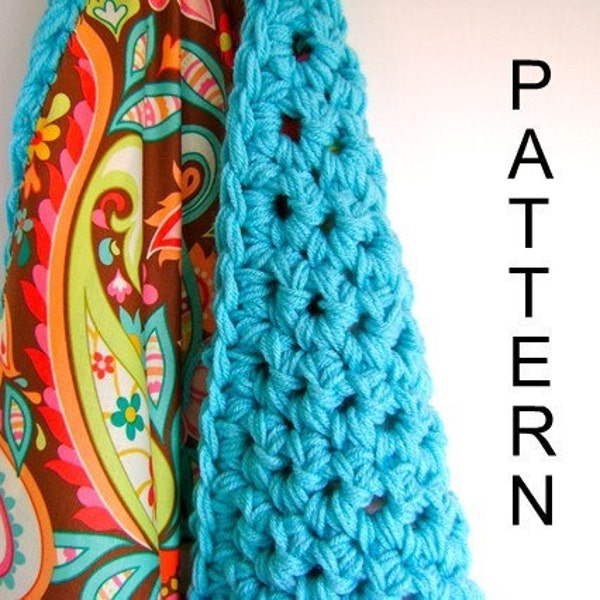 Crochet Reversible Baby Blanket Pattern - Easy Advanced Beginner Pattern