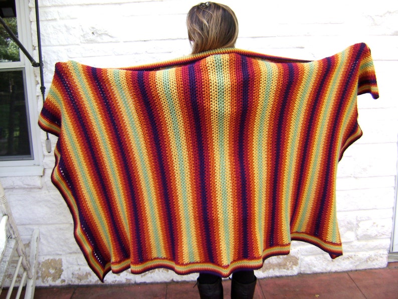 Fall Back Blanket PATTERN Crochet Your Own Blanket image 4