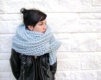 Crochet Scarf PATTERN for Mile Long Scarf Cowl - High End Look - Hand Made Goodness