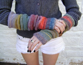 Arm Warmers Knitting Pattern - Especially Written for the Beginner