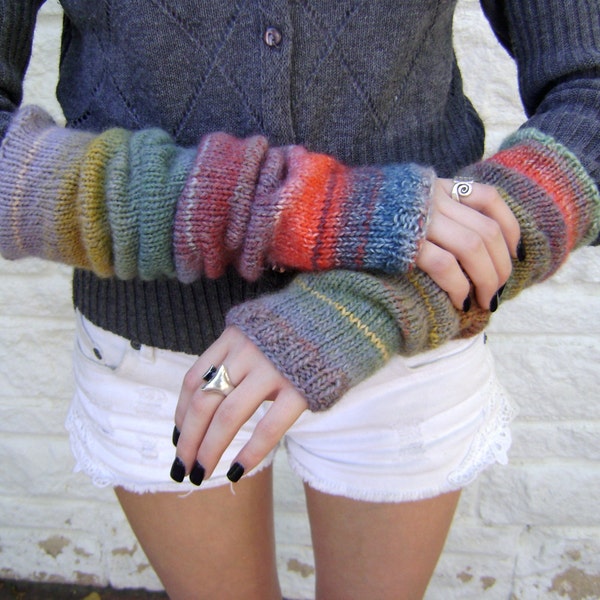 Arm Warmers Knitting Pattern - Especially Written for the Beginner