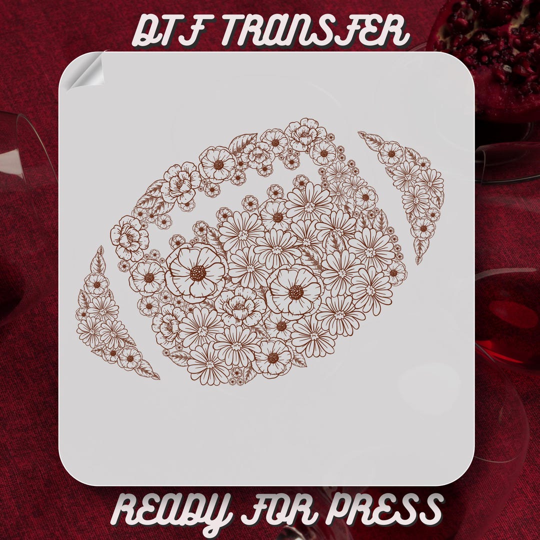 American Football Mama DTF Transfers, Football Mom Ready to Press ...