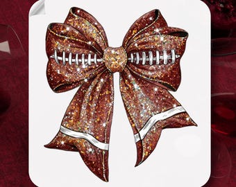 Coquette Bow Cheer Football DTF Ready To Press,Cheer Mom DTF Transfers,Gift For Mom Shirt DTF Print,Football Heat Transfer,Dtf Gang Sheet