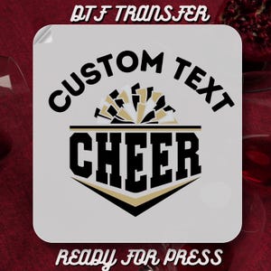 Cheer Mom DTF Transfers, Cheer Mom Chili Jersey Font Ready to Press, Cheer Mom Varsity DTF Transfer, Cheer Mom Shirt  DTF Print, Sport Mom