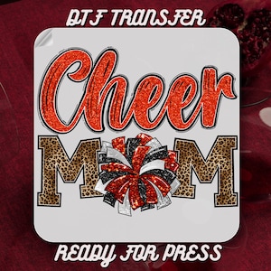 Cheer Mom Ready To Press, Cheer Mom Jersey Font DTF, Cheer Mom Varsity DTF Transfer, Cheer Mom Shirt , Cheerleading Sweatshirt Print DTF