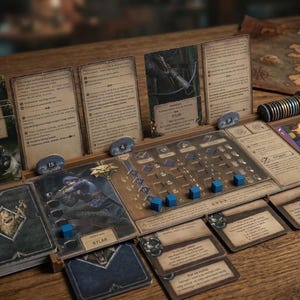 The Witcher: Old World - Organizador de tablero de jugador premium impreso en 3D