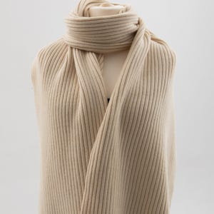 100% merino scarf, hand knit merino scarf, unisex wool scarf,handmade wool scarf,long wool scarf, natural wool scarf, soft wool scarf