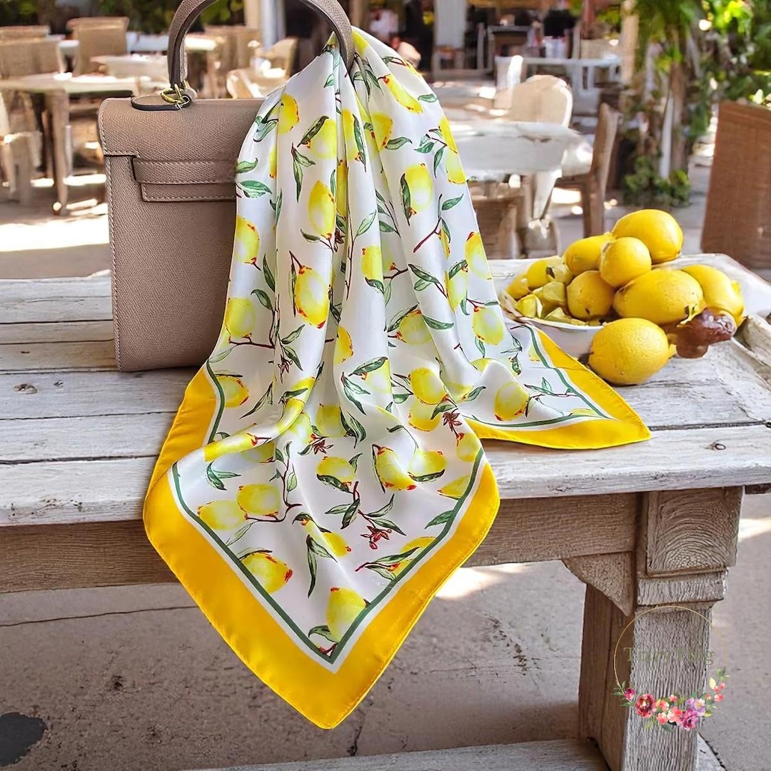 LEMON SWIRL LACE PANEL MAXI & SCARF main image 0