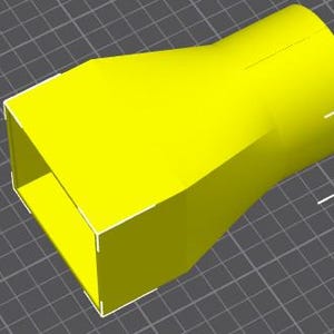 Porter Cable belt sander dust port adapter