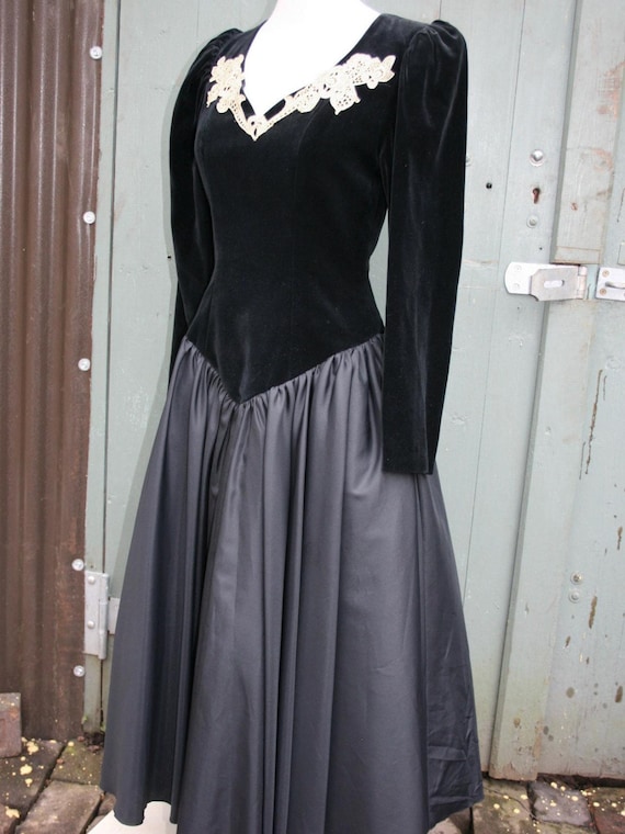 80s prom dress size 6 Midnight Glo Vintage 80s Prom Party Formal Dress sz 6 NWT