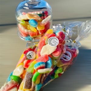 3 Cônes de Bonbons Halal (100g & 250g) pour l’Aïd,  Ramadan, occasion, cadeaux