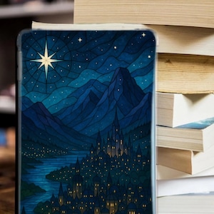ACOTAR Night Court Kindle Insert: Rhysand & Feyre Art (PDF Download)