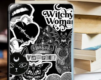Witchy Gothic Kindle/Ipad/Kobo Insert – Vampire, True Crime (Digital Download)