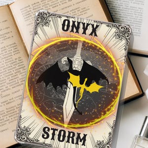 Printable Kindle Insert – bundle Colour Fourth Wing, Iron Flame, Onyx Storm Inspired | Fantasy Dragon Riders Aesthetic