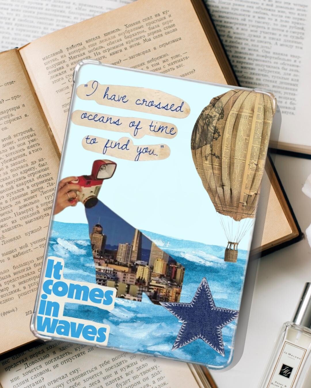 Ocean Quote Kindle Insert – Aesthetic Kindle Cover (digital Download ...