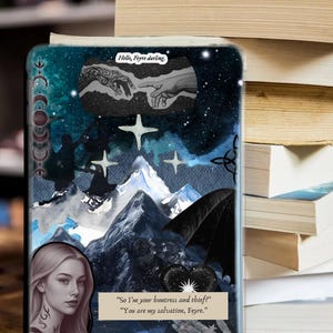ACOTAR Kindle Insert: Fantasy Romance Bookish Art (PDF Download