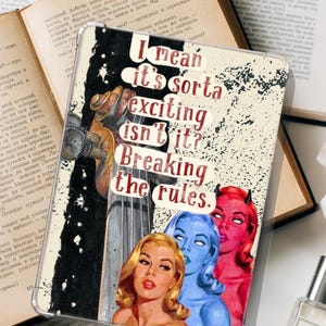 Wkładka do Kindle'a w stylu retro pop-art: „Łamiąc zasady” (do pobrania cyfrowego)