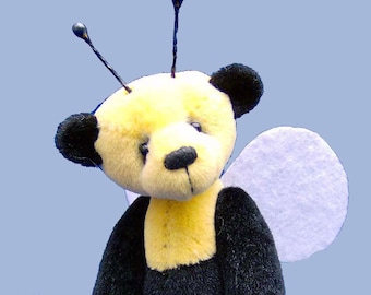 Bumble Bee Miniature Bear - a complete sewing kit