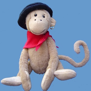 George Monkey Miniature Digital Pattern