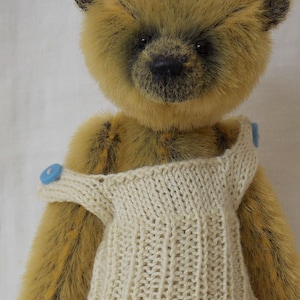 Vestbreipatroon voor een miniatuur teddybeer Digitaal patroon