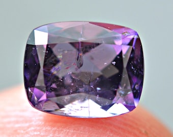 1.00ct Rare Fluorescent Transparent Purple Scapolite from Afghanistan