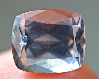 2.49ct Purple Apatite Gemstone: Cushion Cut from Pakistan