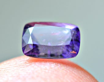 0.80ct Rare Fluorescent Purple Scapolite from Afghanistan