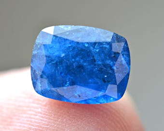 Afghanite Gemstone: 1.95ct Cushion Cut, Afghanistan Origin