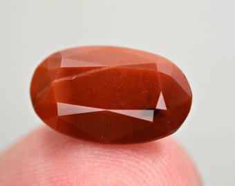 Oval Cut Jasper Agate Gemstone from Pakistan (14x8x6mm)