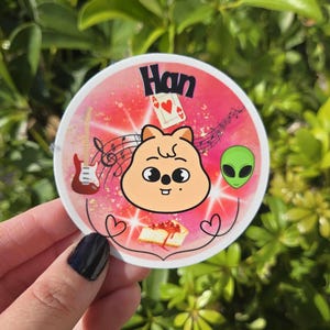 Stray Kids sticker, Han sticker, SKZ stickers, Skzoo sticker, Hanquokka stickers, skz stickers, water bottle sticker, laptop decal, skzoo