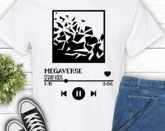 Stray Kids Megaverse Playlist T-shirt, SKZ Tee