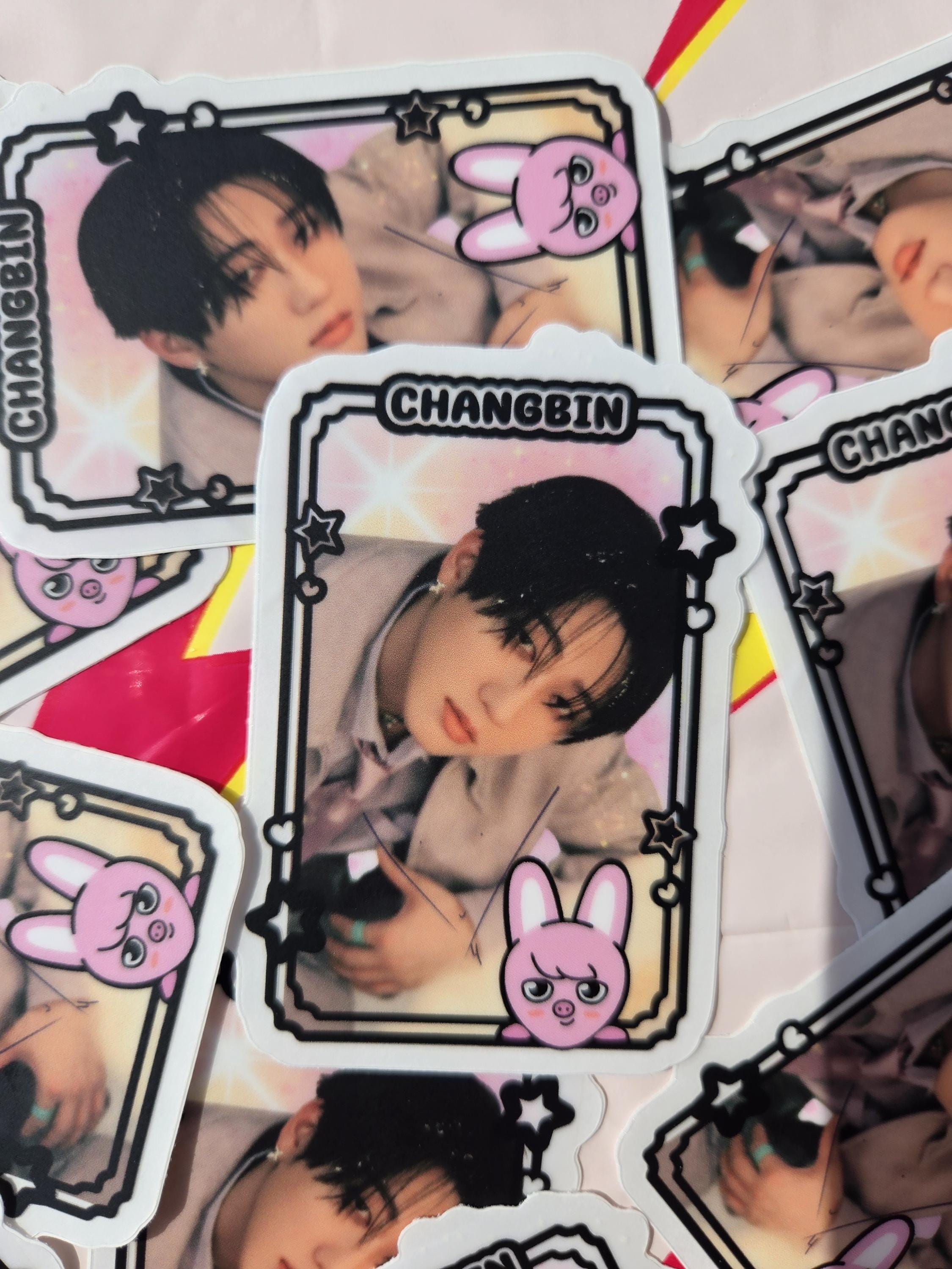 Stray Kids Changbin Photocard Sticker, SKZ Dwaekki - Etsy
