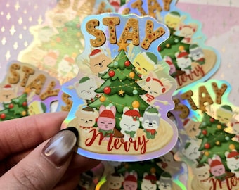 Stray Kids SKZOO Printable Christmas Ornaments / Stickers - Etsy