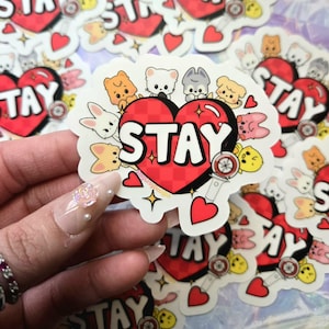 Stray Kids SKZOO Stay ビニールステッカー、OT8