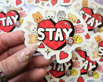 Stray Kids SKZOO Stay Vinyl Sticker, OT8