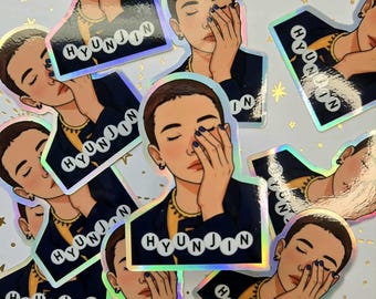 Stray Kids Hyunjin KARMA Sticker, SKZ