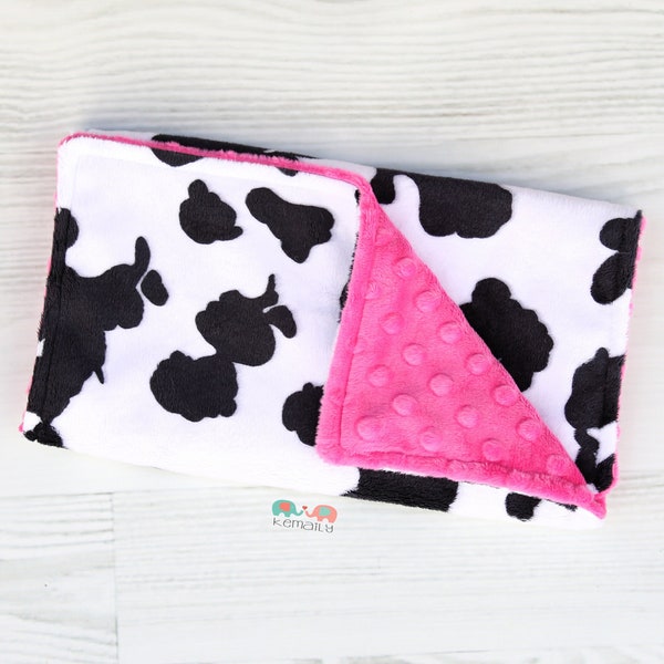 Baby Girl Cow Cloths Etsy