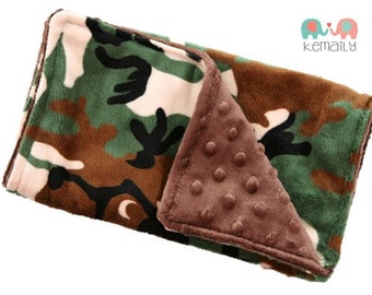 Camo burp cloth