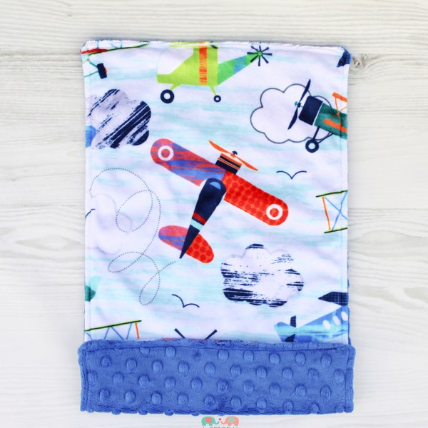 Burp Cloths Airplane Minky Burp Cloth, Baby Shower Gift, Burp Rag, Nursing, Newborn Essentials, Burping Cloths, Newborn Boy or Newborn Girl