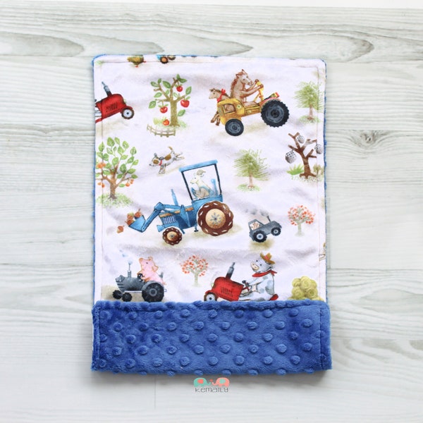 Baby Burp Cloth Funny Farm Animals Minky Burp Cloth, Baby Shower Gift, Burp Rag, Feeding, Nursing, Newborn Boy or Newborn Girl