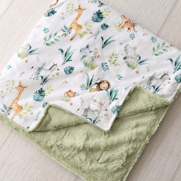 Minky Baby Blanket Etsy