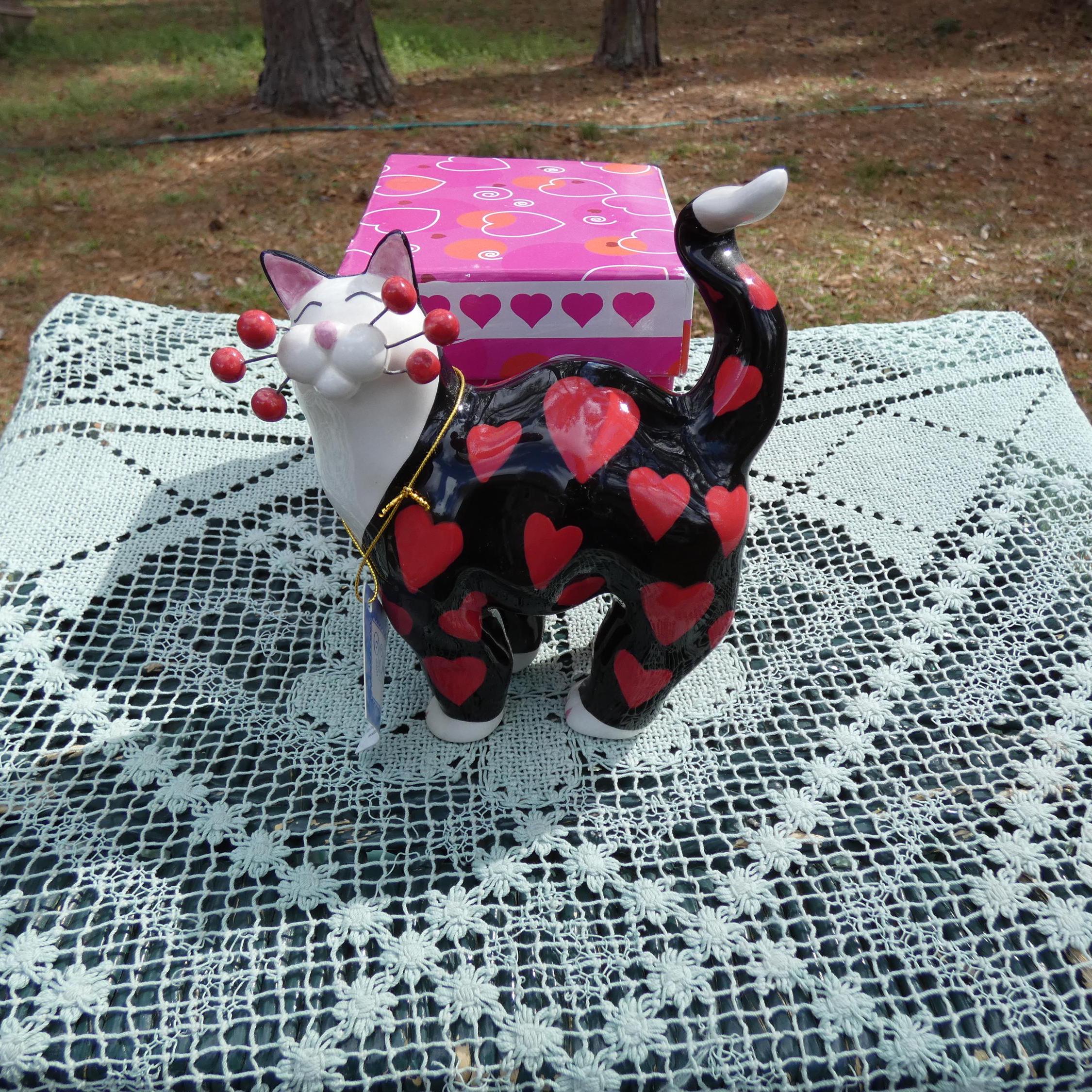 2002 Cat Figurine - Etsy