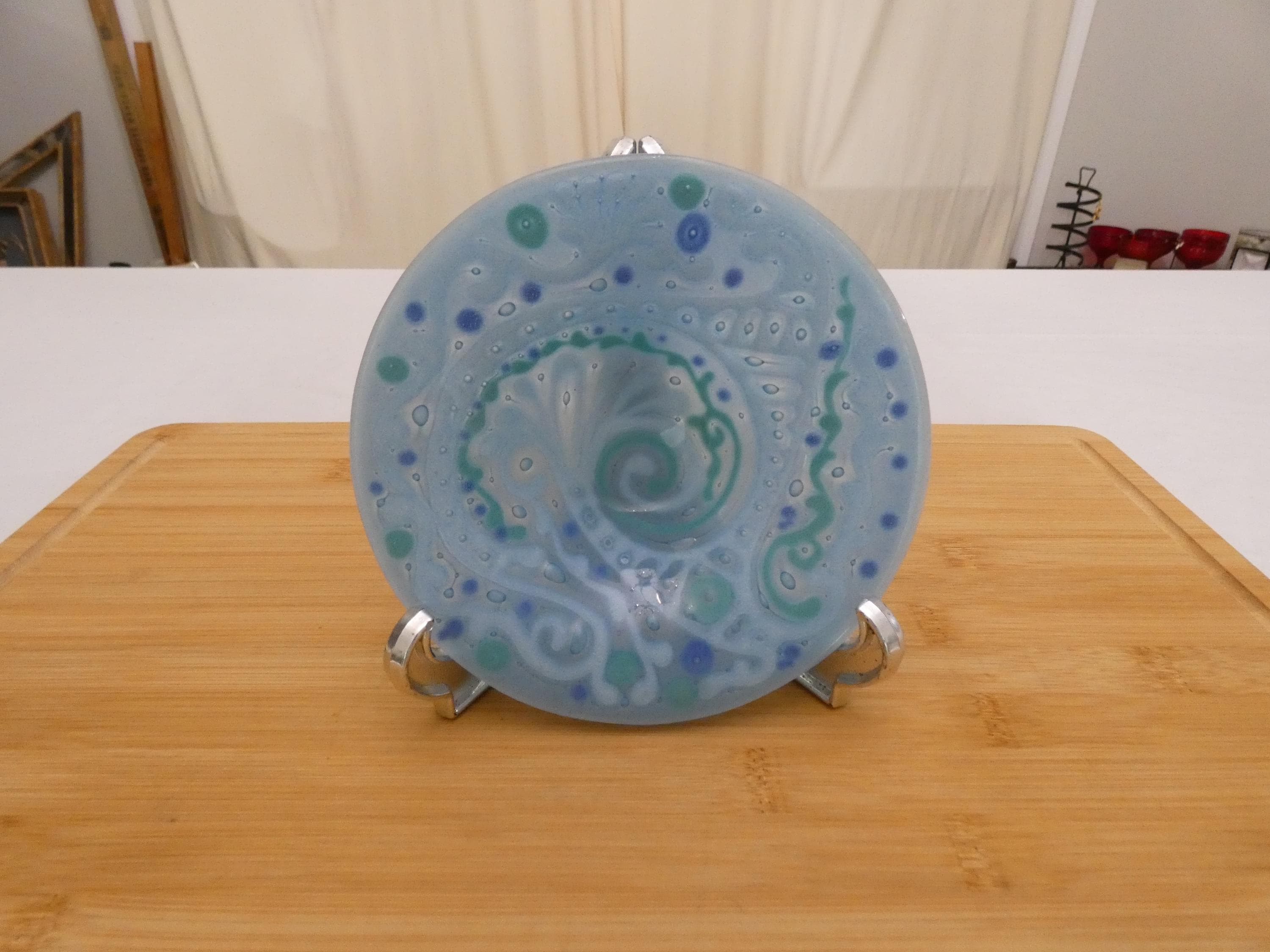 1960's Higgins　ヒギンズ　アートガラス　灰皿 ヒギンス ヴィンテージ ガラスの灰皿 / Higgins Art Glass
