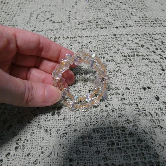 Vintage Aurea Borealis Crystal Bracelet