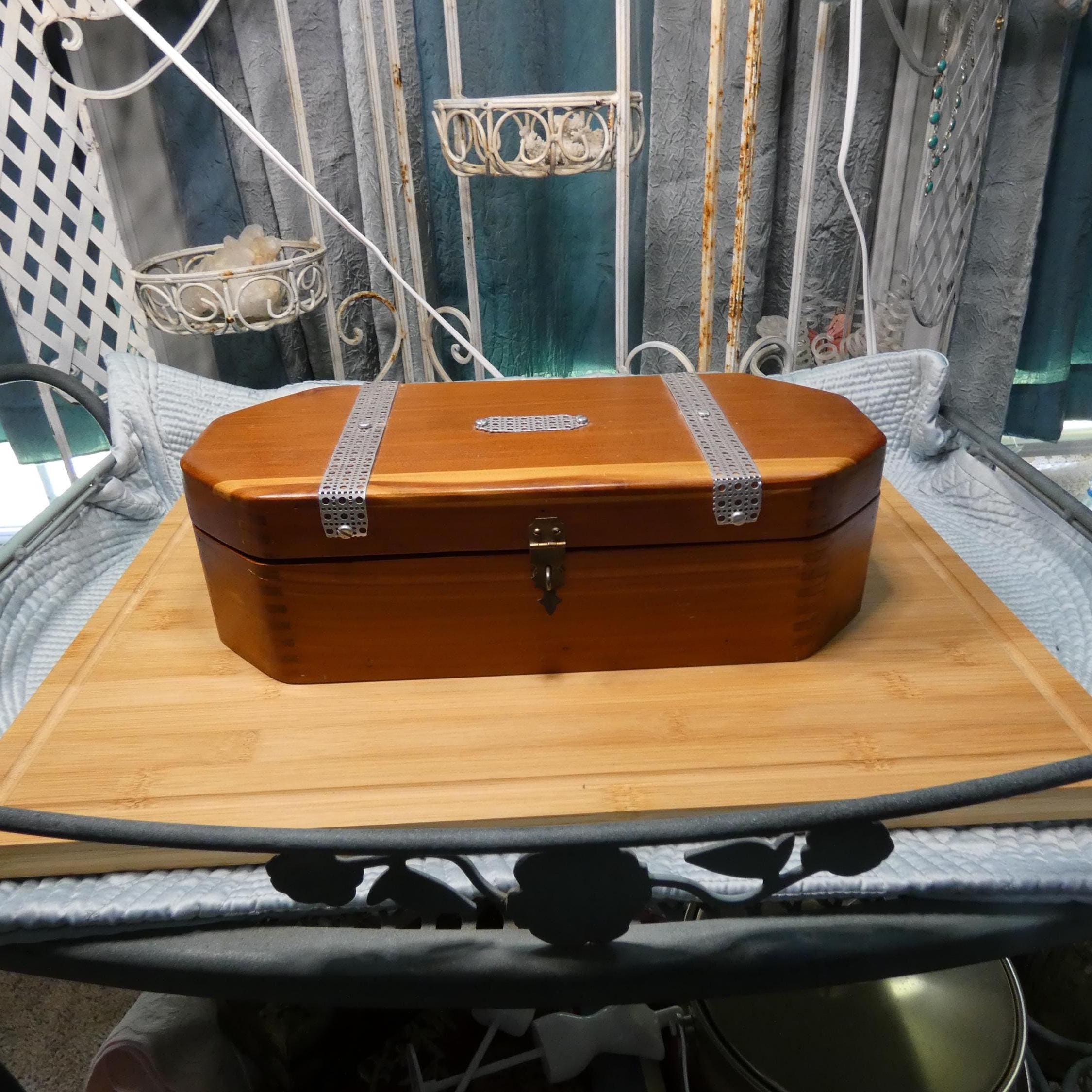 1950s Wooden Box - Etsy