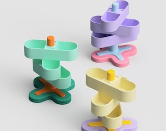 3D Printed Desk Organizer: Rotating Storage, Customizable Colors